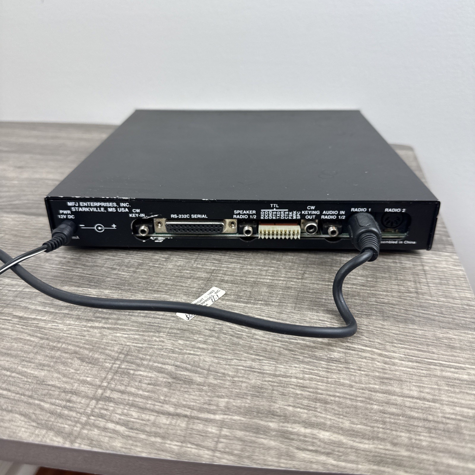 MFJ-1278B TNC2 Packet Radio Controller Data Modem – Multi-Mode w/ Adapter