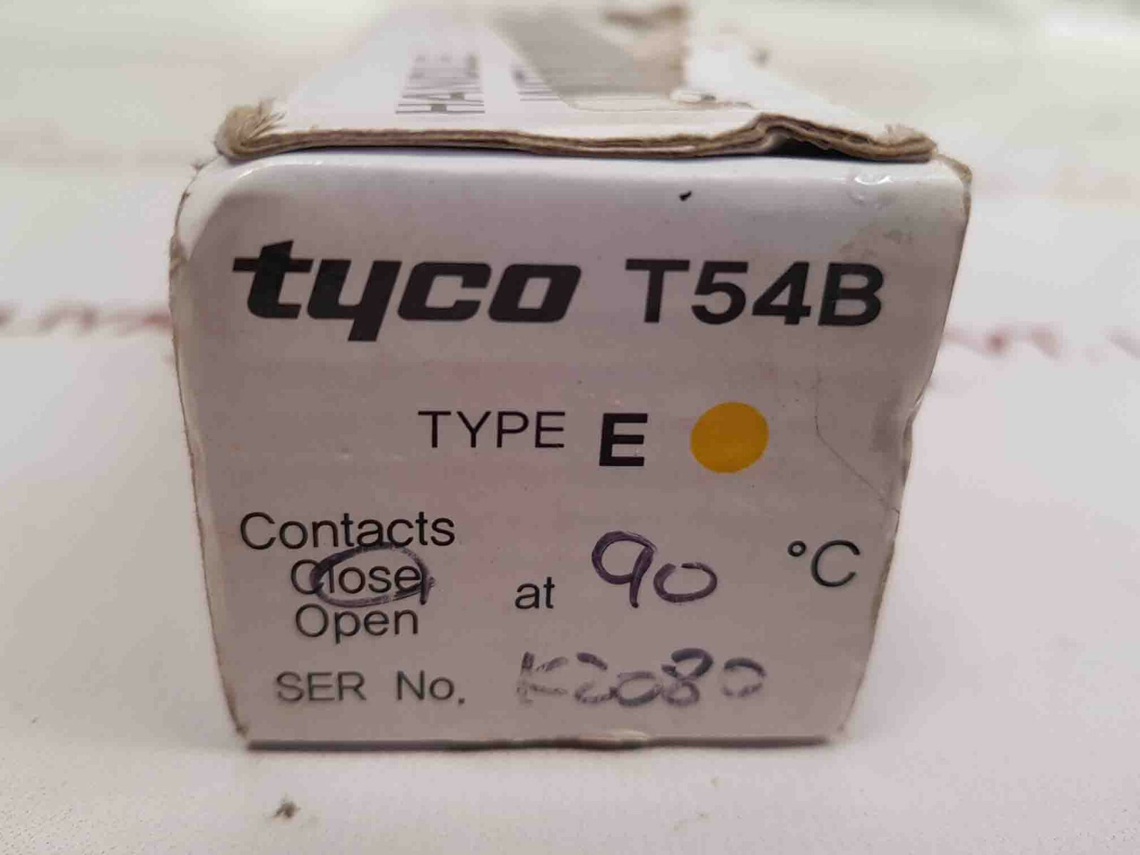 TYCO T54B Heat Detector 50VAC 120VDC-200MA MAX