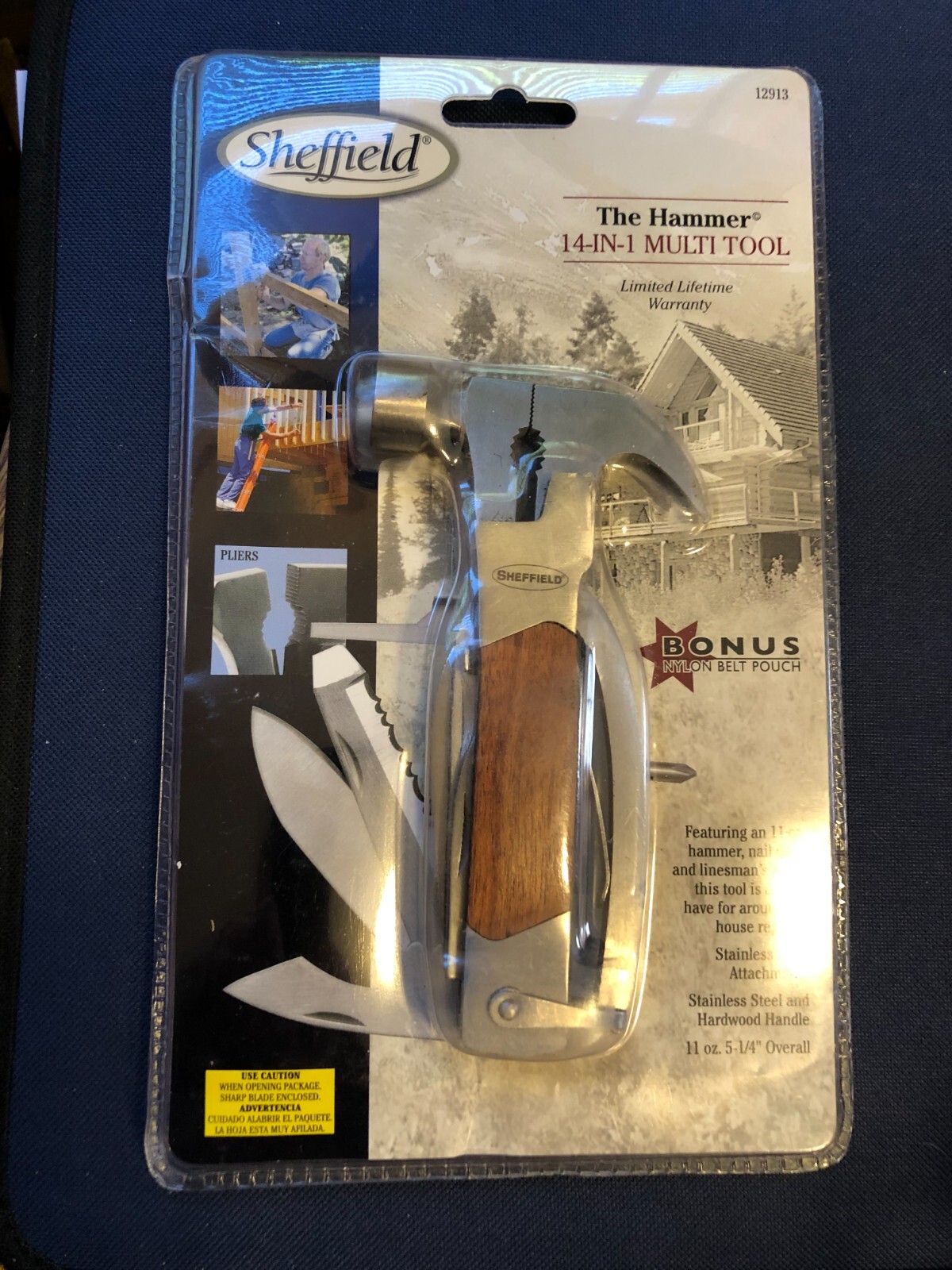 Sheffied 14-in-1 Multi-Tool - "The Hammer" New in Package
