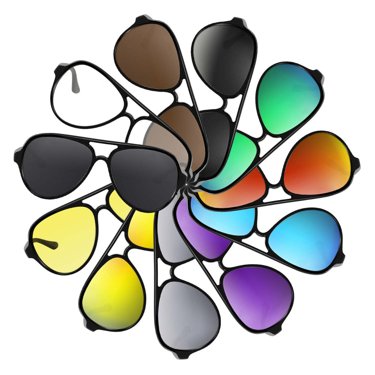Replacement lenses for Ray-Ban RB4376