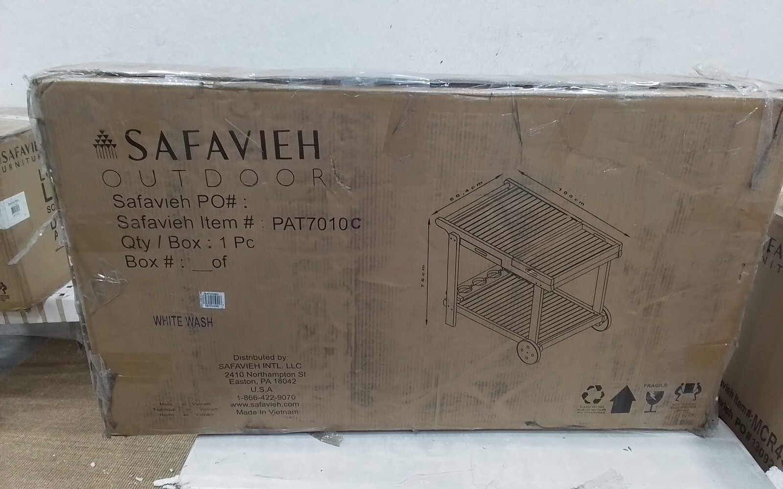 Safavieh ORLAND TEA TROLLY, Reduced Price 2172733792 PAT7010C