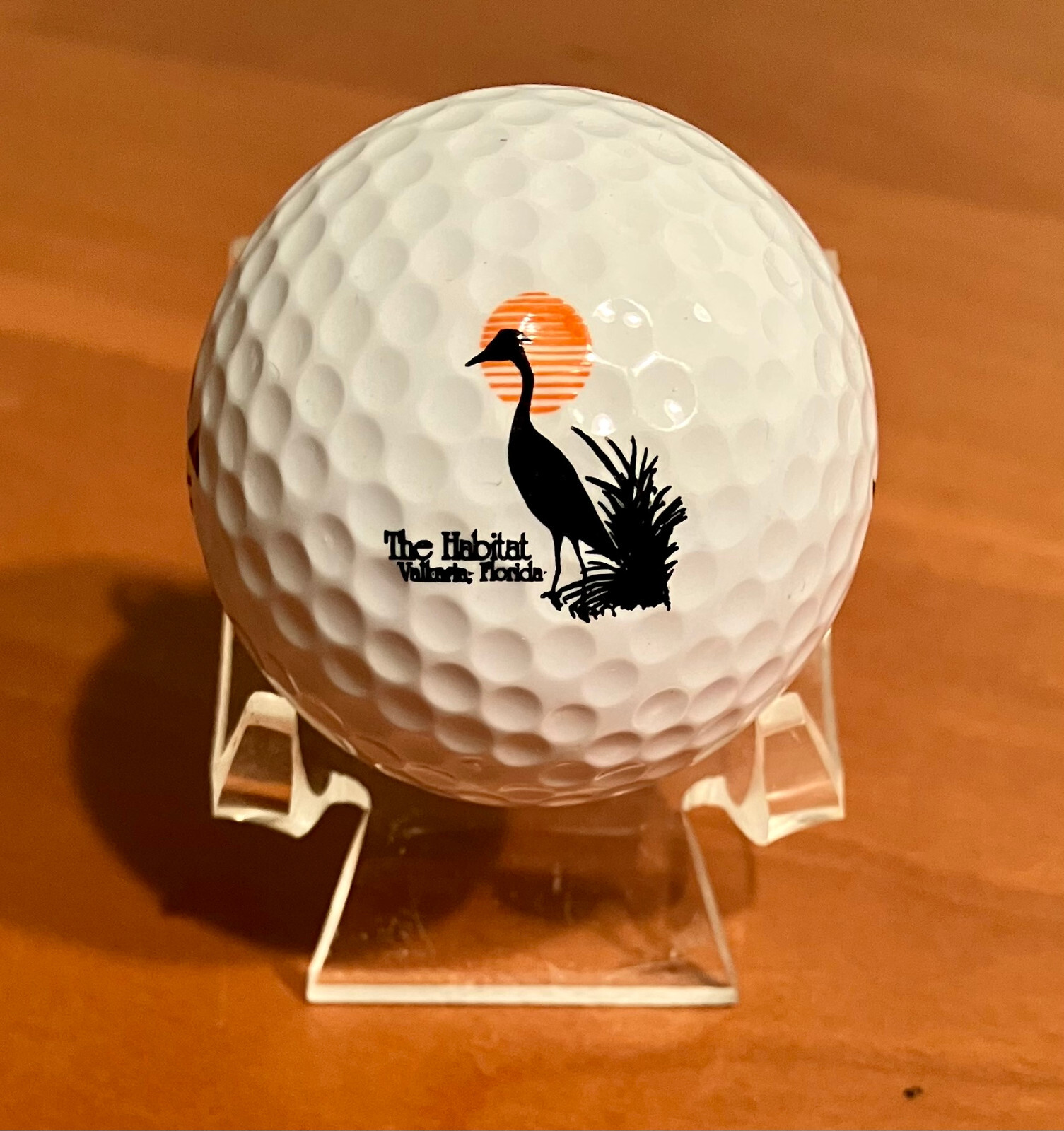 The Habitat Golf Course "Valkaria, Florida" Logo Golf Ball