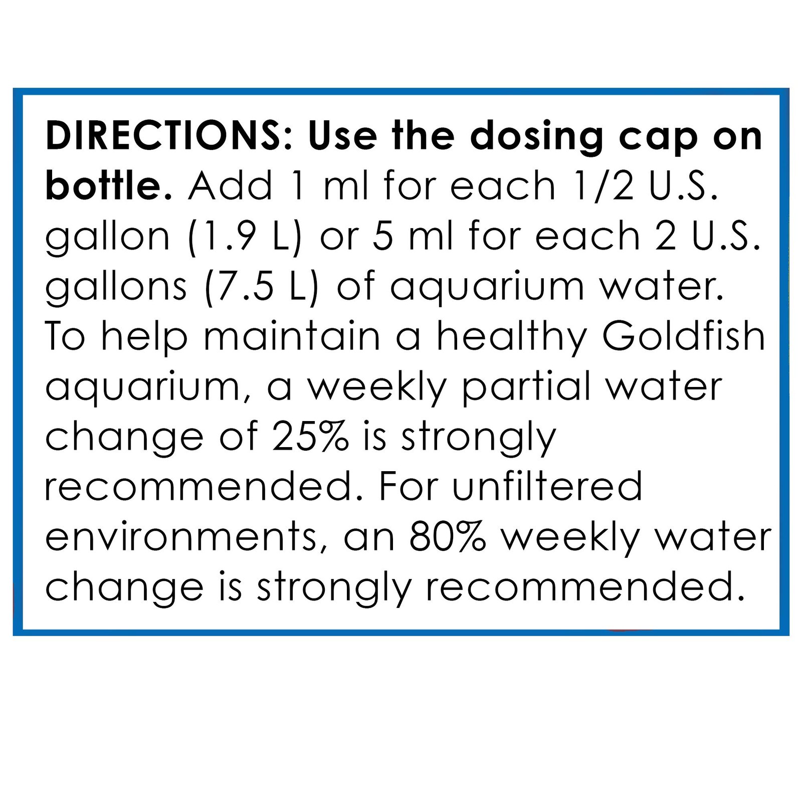 API GOLDFISH PROTECT Aquarium Water Conditioner Conditioner, White