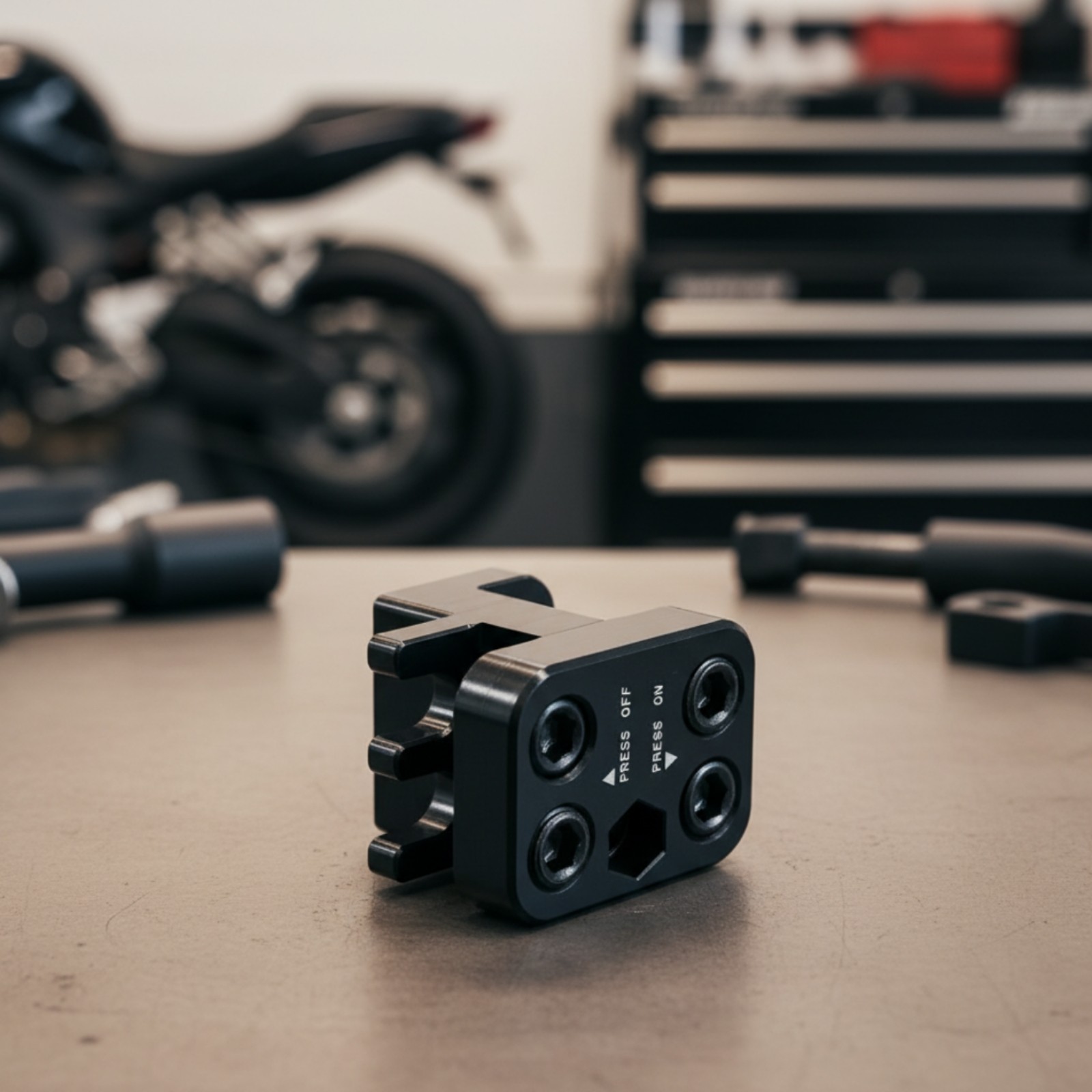 Chain Press Tool Compact Chain Press Machined for Workshop, Motorcycle