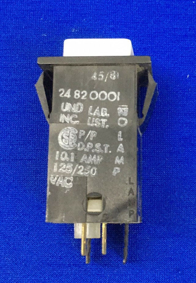 UND LAB MXSP10400 / MXSP 10400 POWER PUSH BUTTON SWITCH