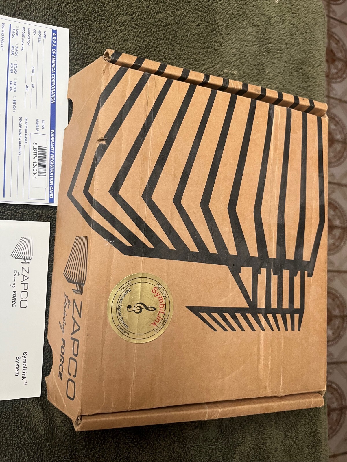 Zapco SLX-4 With Certfied Test Results
