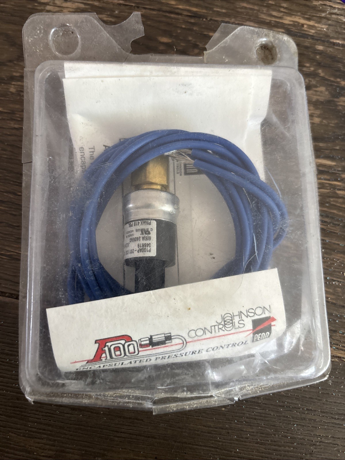 Johnson Controls P100 Encapsulated Pressure Control P100AP-201C NEW