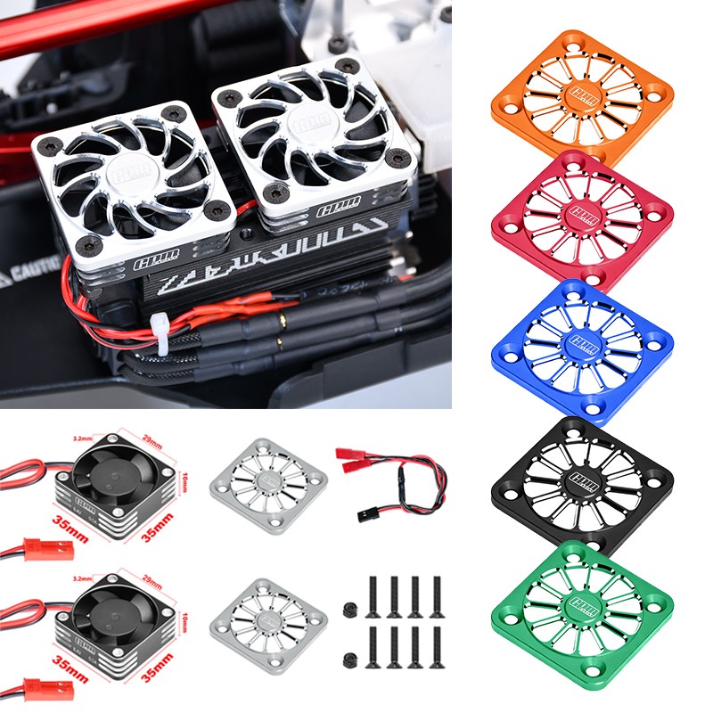 High Speed Cooling Fan for ARRMA 1/7 TALION 6S EXB 4X4 RTR Brushless Speed Truck