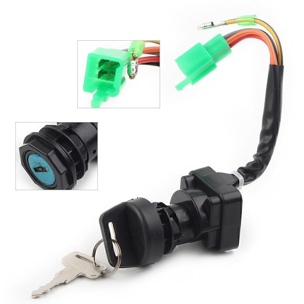Ignition Switch With 2 Key For Suzuki 1999-2002 LT-F300F LTF300F King Quad 4WD