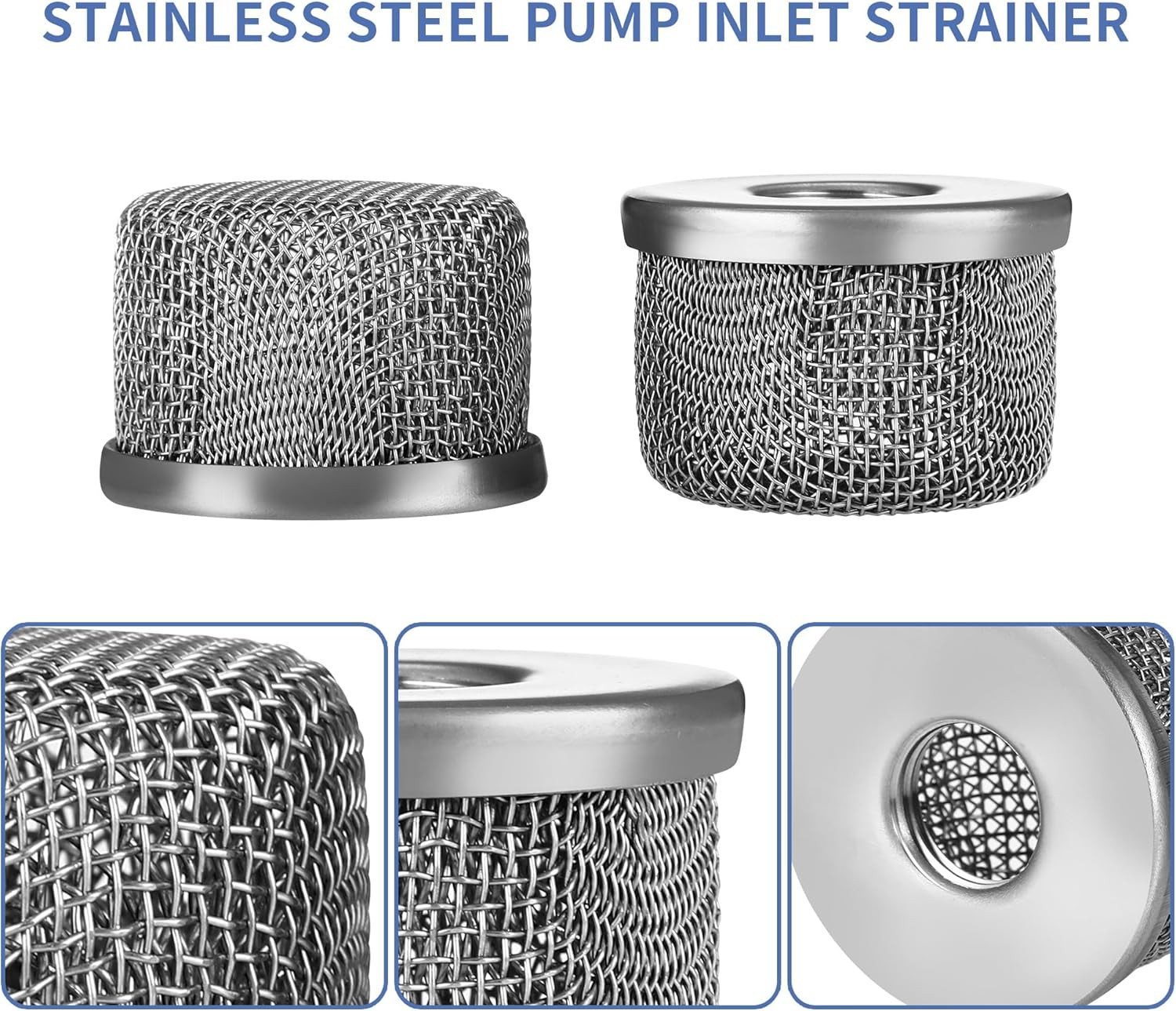 2 Pack 181072 Pump Inlet Strainer Screen Filter for Graco Airless Paint Sprayers