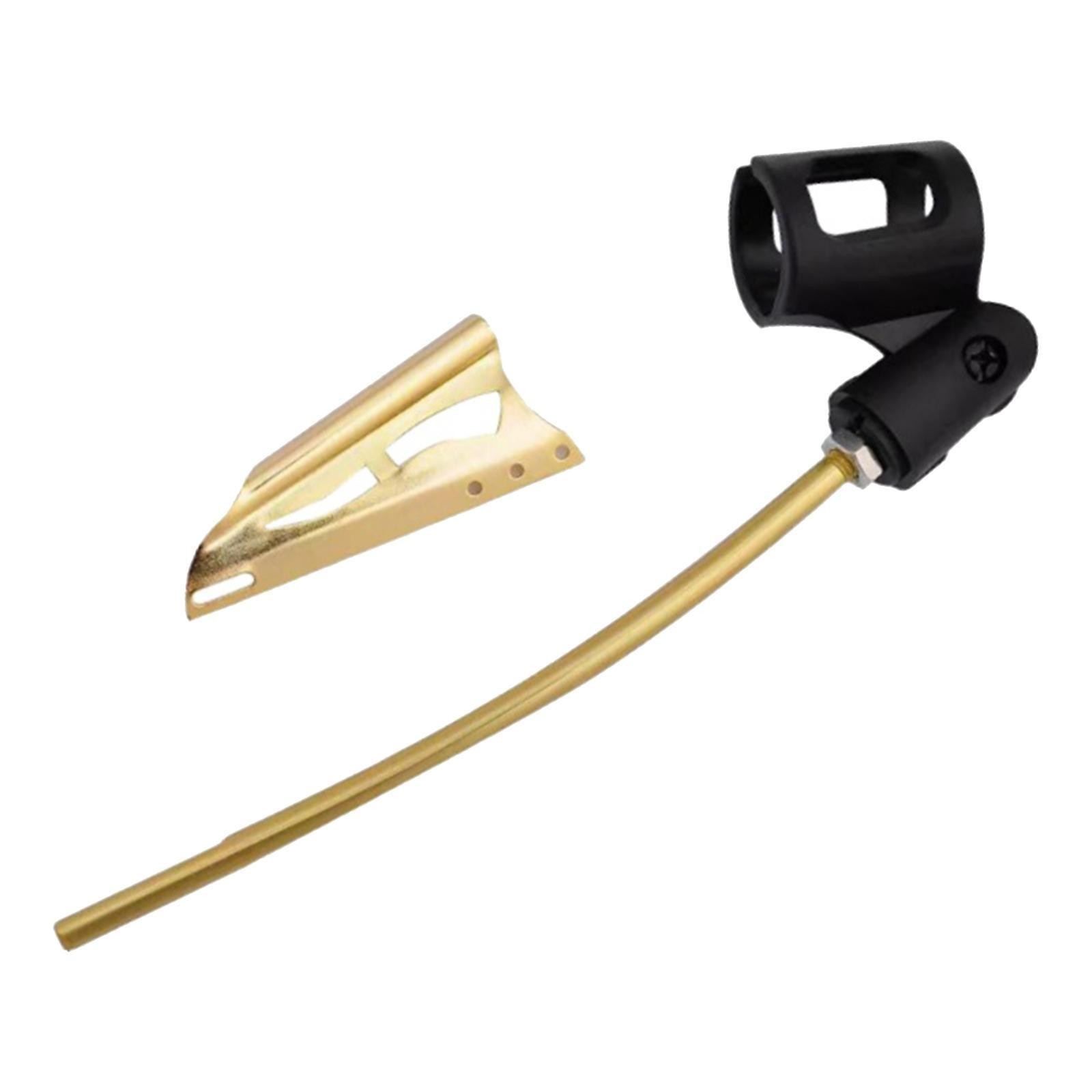 Saxophone Microphone Stand Clip Microphone Holder for Musician Saxophonists