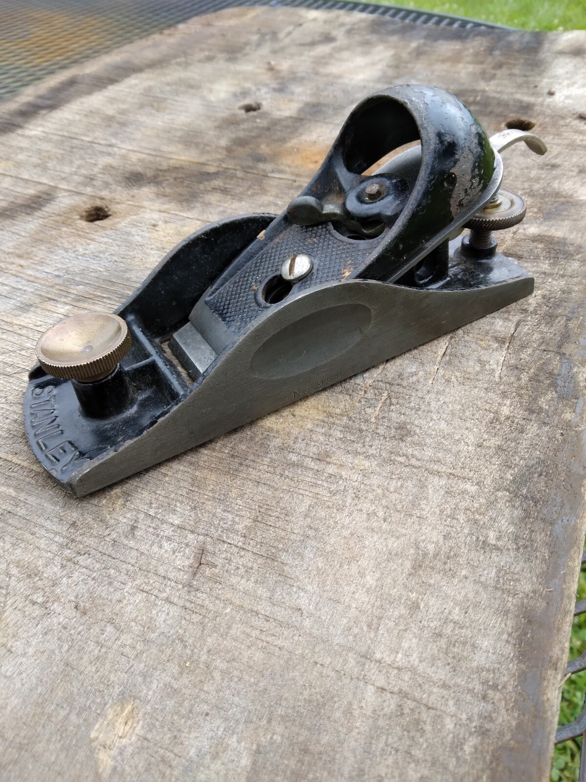 Vintage Stanley No. 9 1/4 SW Wood Plane
