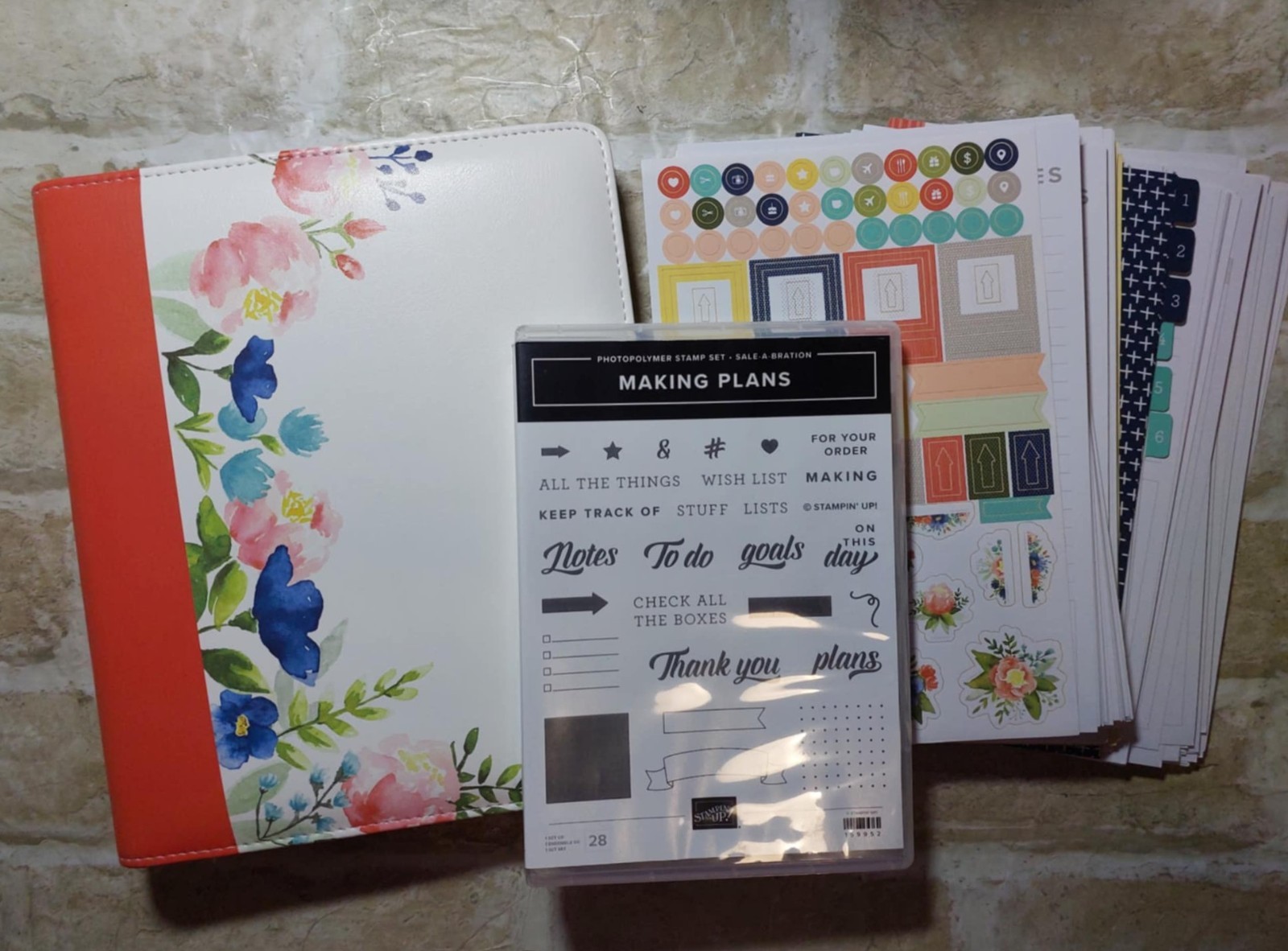 STAMPIN UP PLANNER BUNDLE
