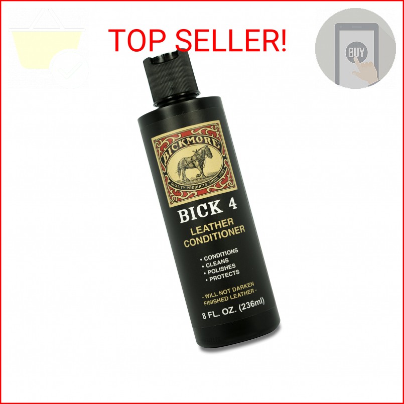 Bickmore Bick 4 Leather Conditioner 8 oz - Cleaner & Conditioner - Restore Polis