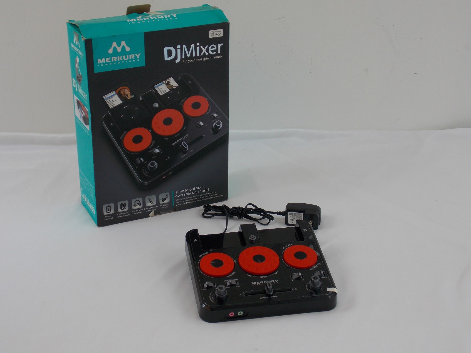 Merkury Innovations DJ Mixer for iPod (model MI-IS2510) works good