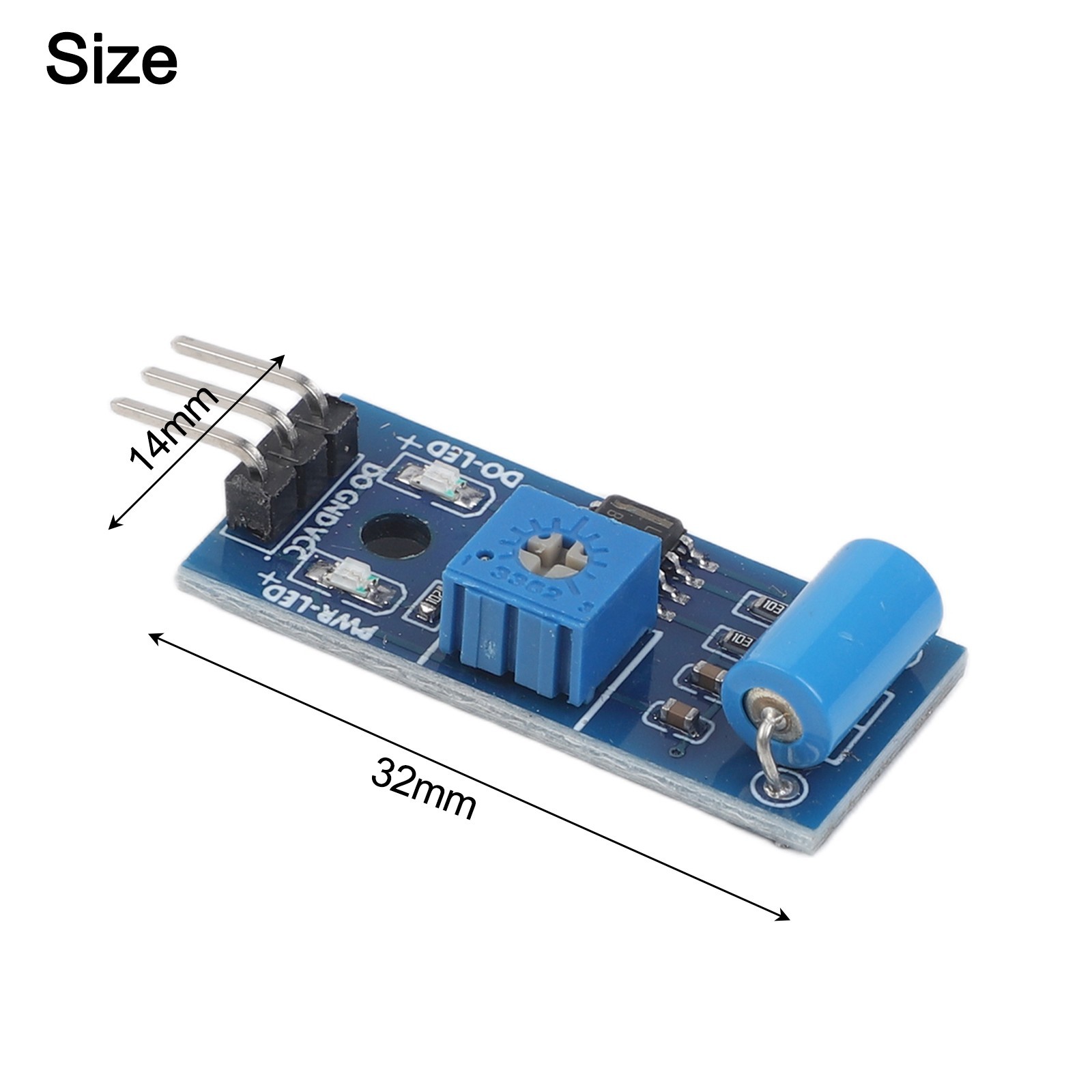 10pcs SW420 Vibration Sensor Modules with Small PCB Size for Easy Integration