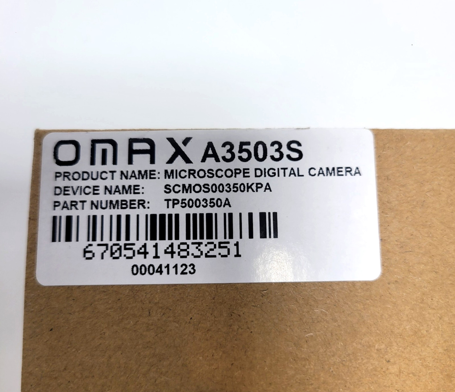 OMAX A3503S 640x480 USB Digital Microscope Camera Compatible with Windows XP/10