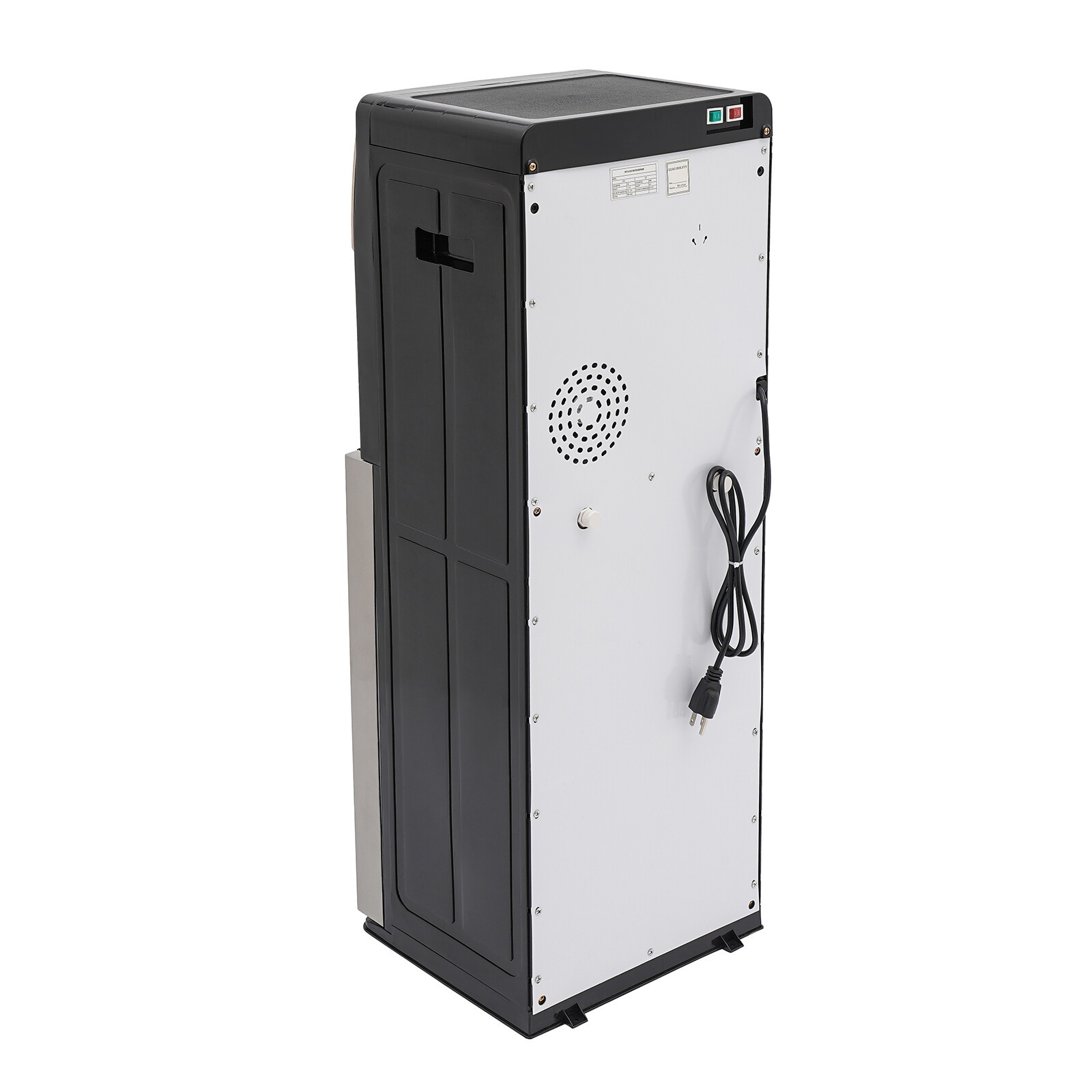 Bottom Loading Water Cooler Water Dispenser 3 Temperature Settings Silver Grey