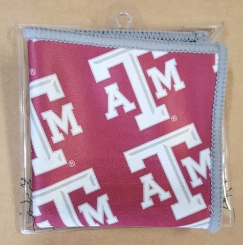 Texas A&M High Quality Microfiber & Silk Cleaning Cloth Cell, Glasses Etc