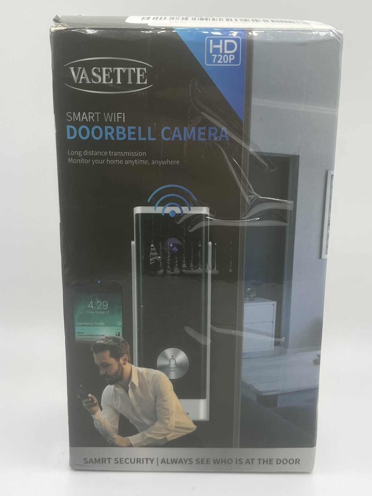 Vasette Smart-Wifi Doorbell Camera Long Distance Transmision