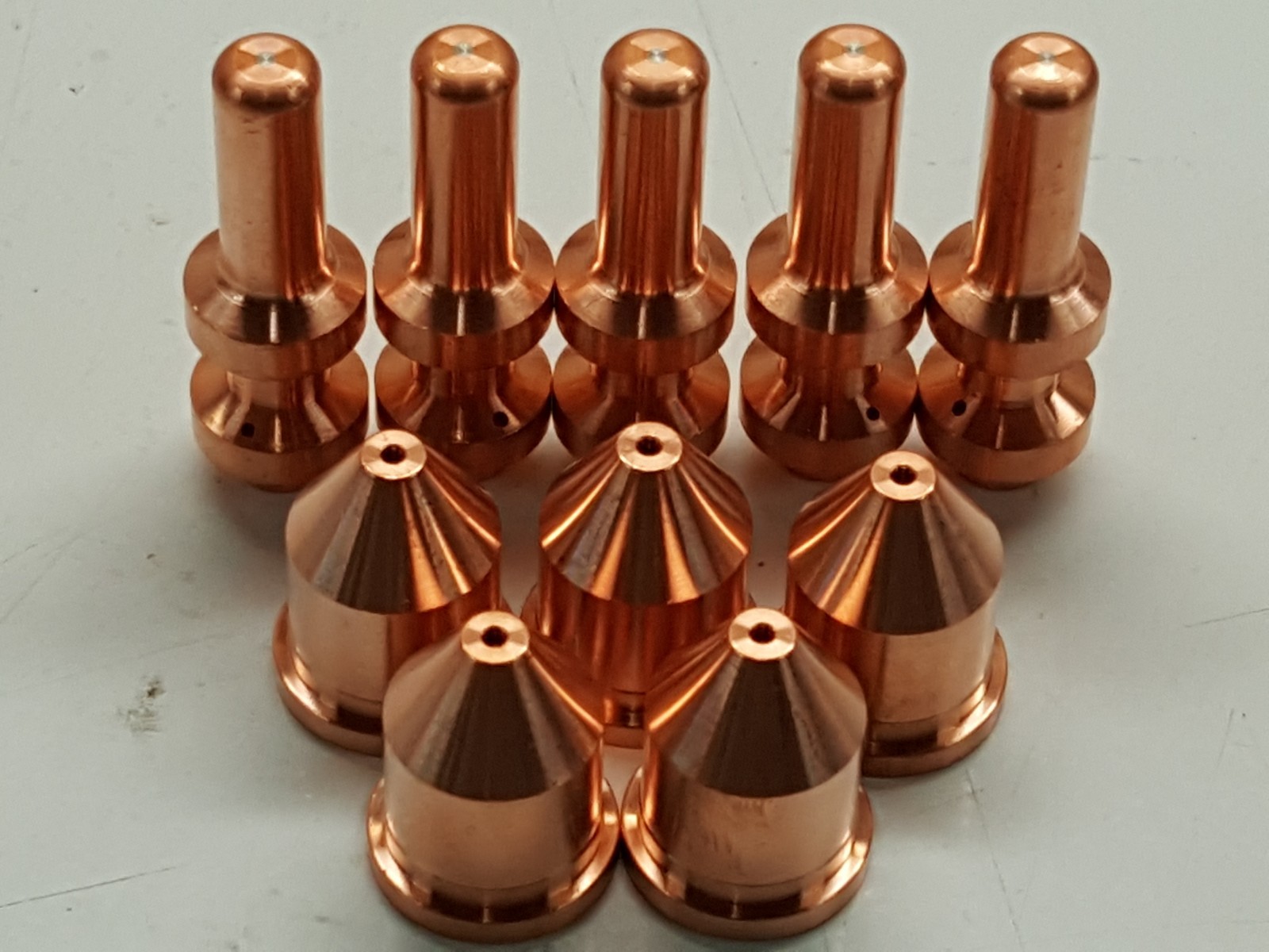 10pc 262643 40A Nozzles + 256026  Electrodes + for Miller® XT60 Plasma Torch
