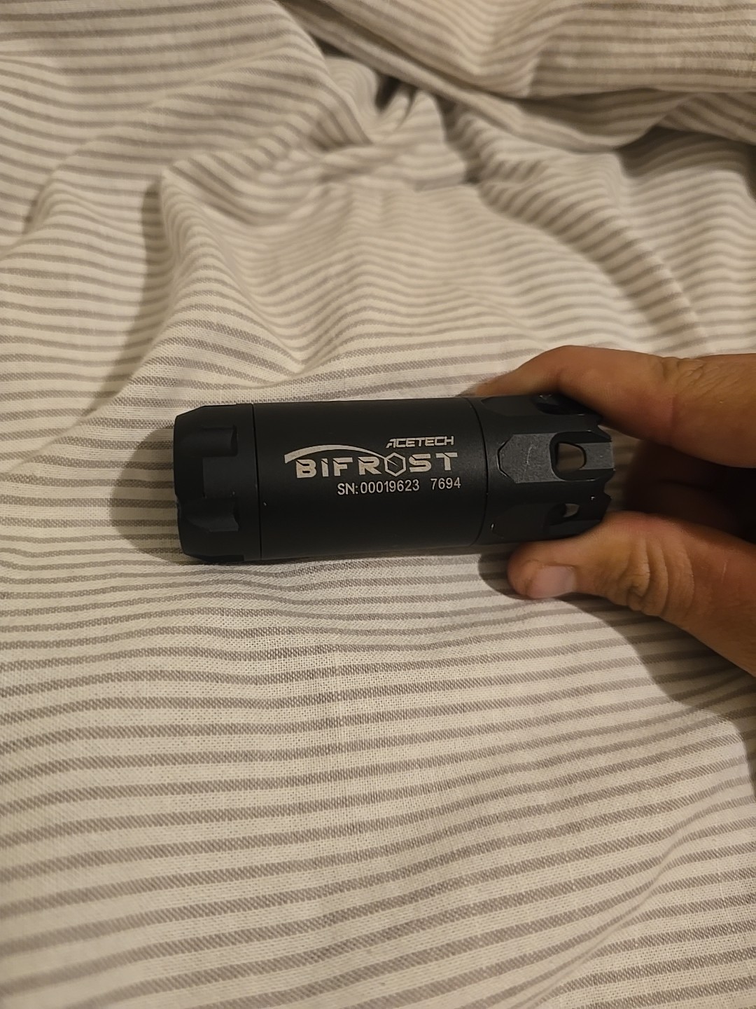 AceTech BIFROST Compact Airsoft Tracer Unit w/ Multi-Color Flame Effect