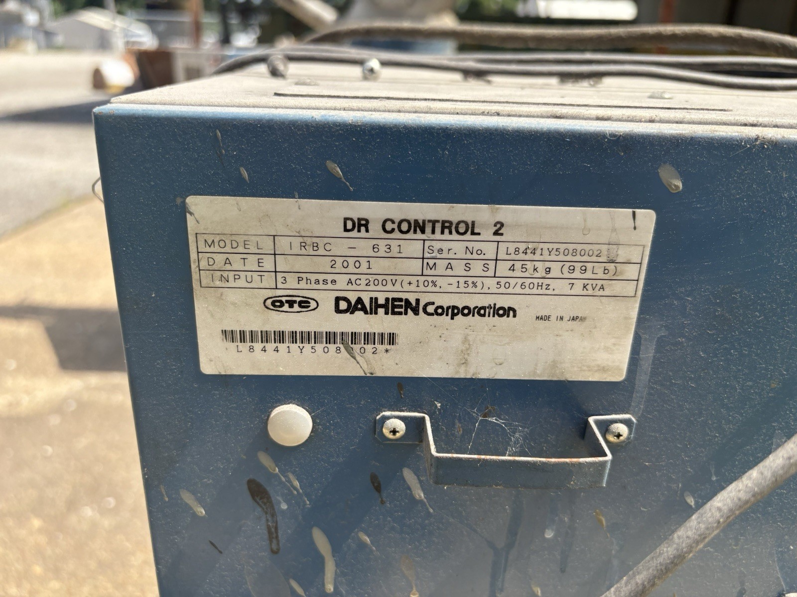 OTC Daihen IRB-651 Arc Welding Robotic Arm Assembly Manipulator w/ DR Control