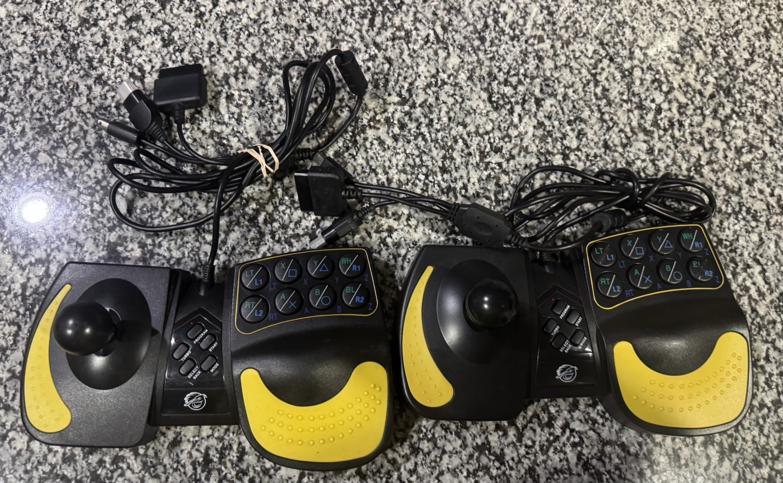 Pelican Xbox PlayStation 2 GameCube Multi Connect Arcade Fight Stick Lot TESTED