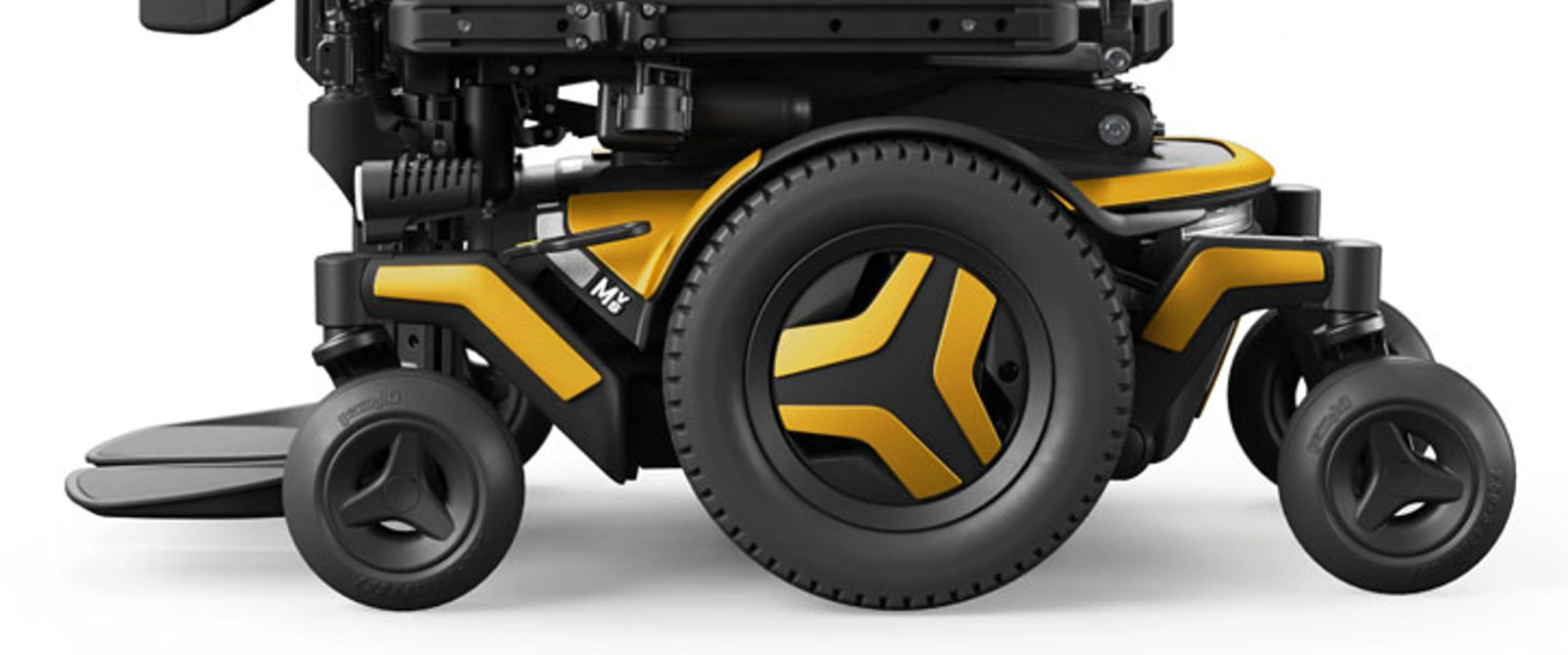 ‘NEW’ Permobil MVS “GOLD” color ACCENT KIT.   Brand New Body & Wheel Color Set.