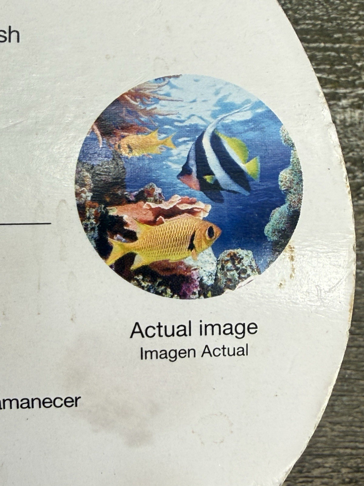 NEW SEALED Jasco Projectables 11296 LED Projection Night Light Tropical Fish