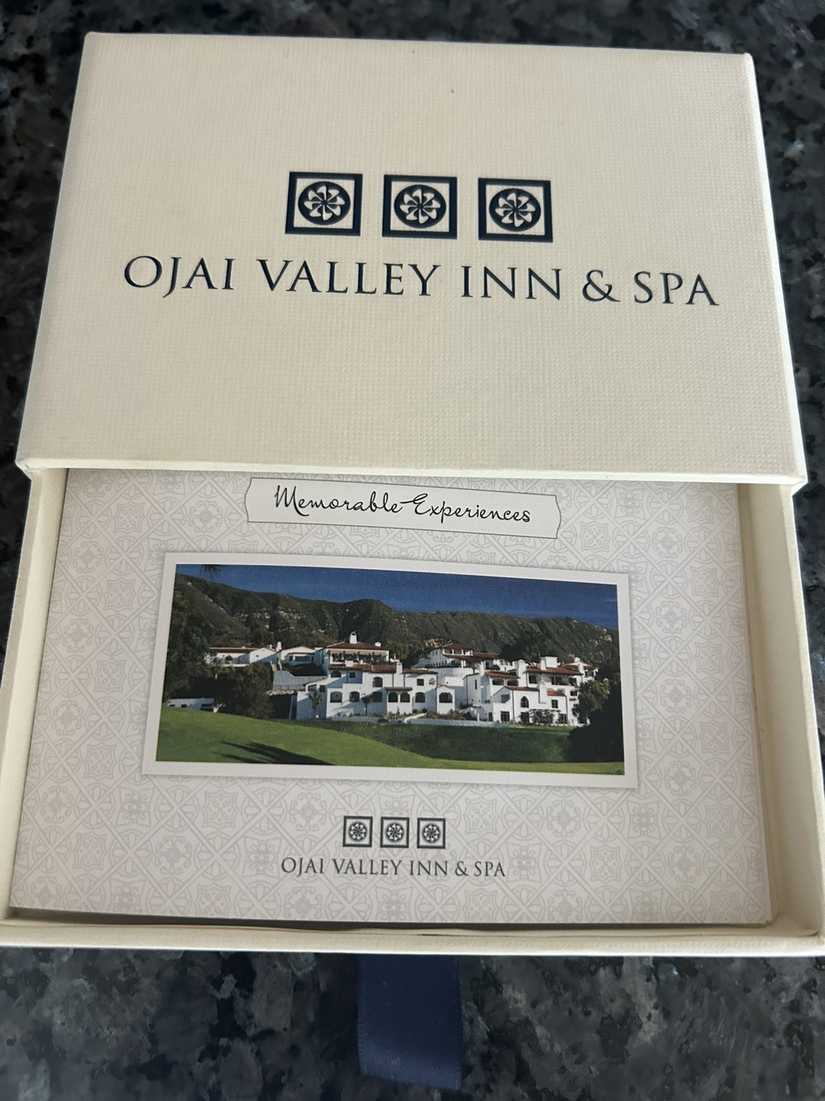 an Ojai Resort and Spa gift card worth $500 selling for $400 No expiration