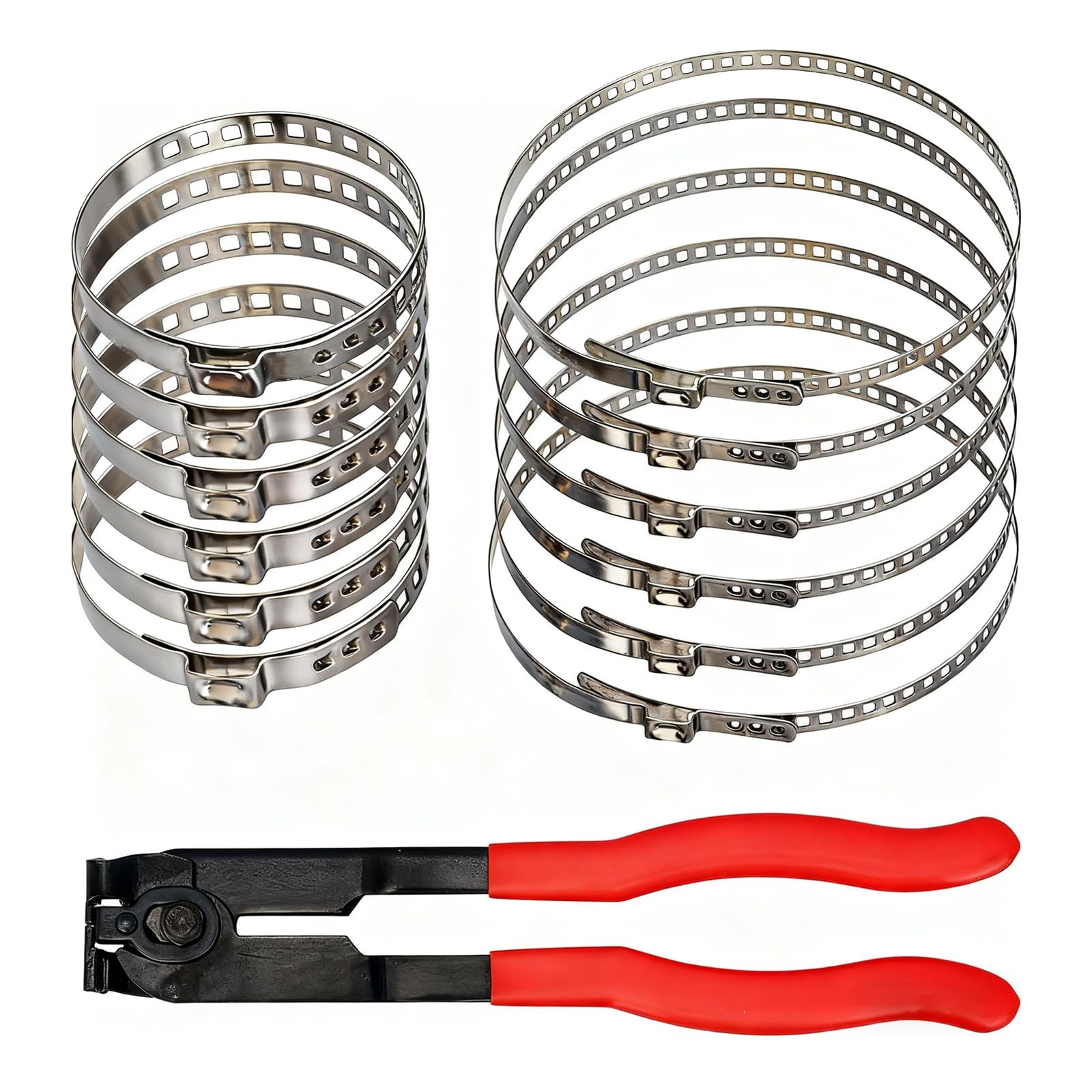 13Pcs CV Boot Clamp Tool - Universal CV Boot Clamp Pliers Repair Kit for Cars...