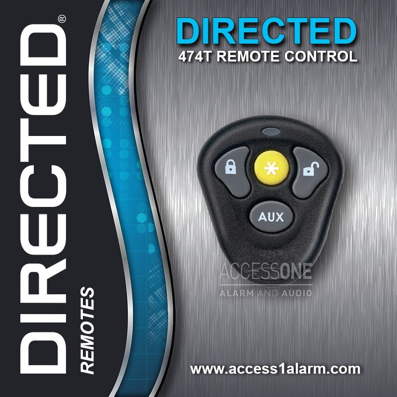 Directed 4X05 474T 4-Button Remote Control Replacement Transmitter