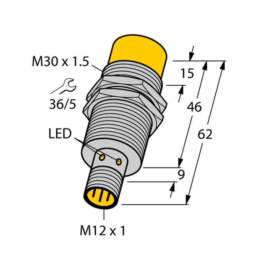 TURCK NI20-M30-AP6X-H1141 1646140 Inductive sensor PNP