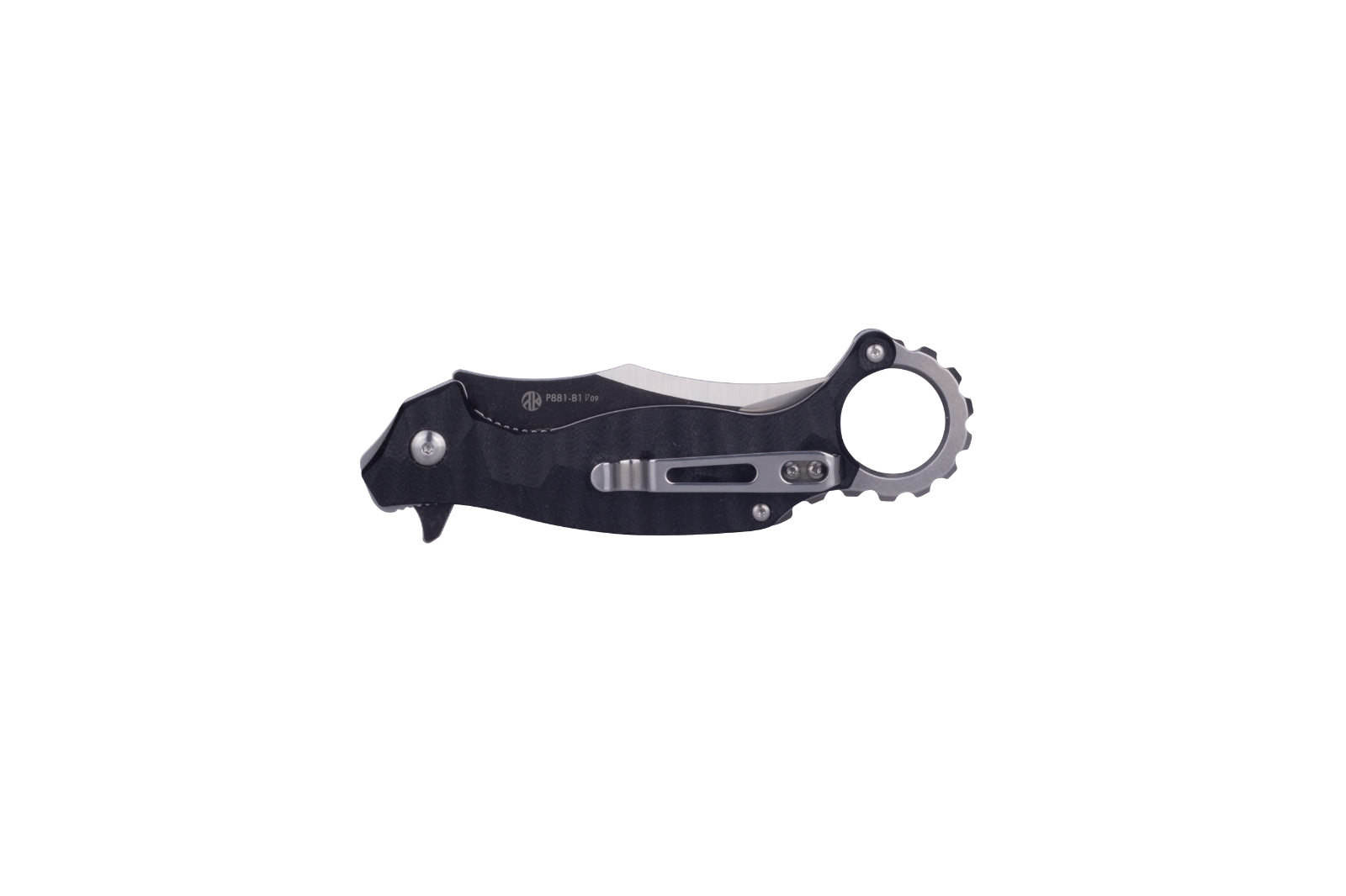 RUIKE P881-B1 Karambit Folding Knife-Black