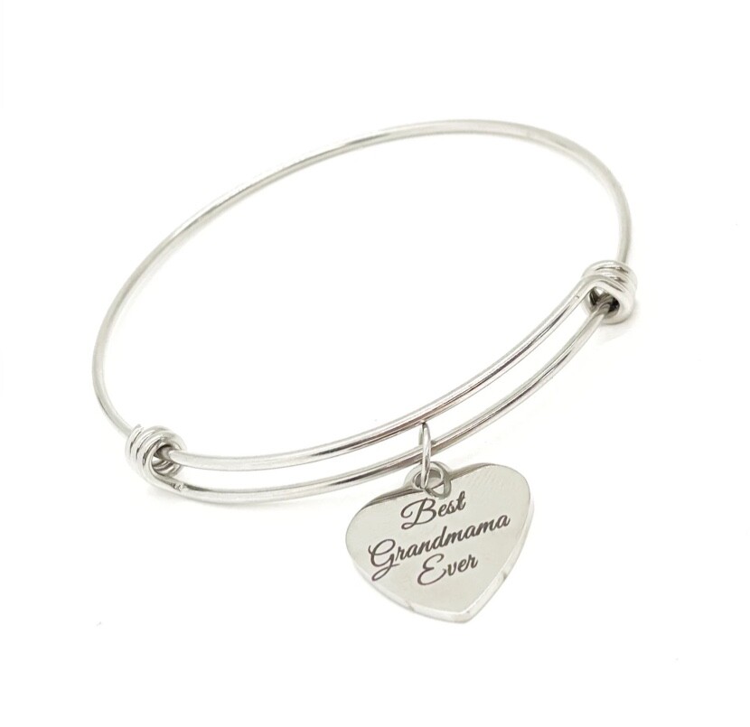 Grandmama Gift, Best Grandmama Ever Bracelet, Grandmama Christmas Gift