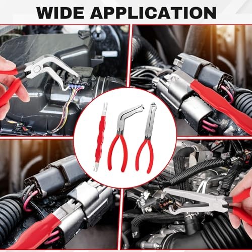 3PCS Electrical Disconnect Pliers, Upgrade Electrical Connector Pliers,