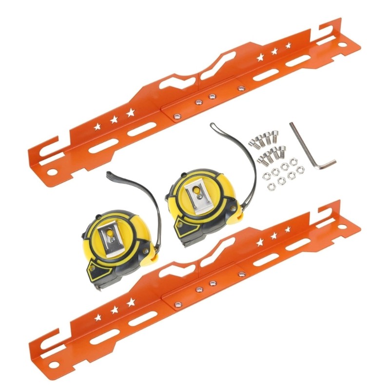 Upgrades Wheel Alignment Tool Featuring Safety Measuring Slot for Stability