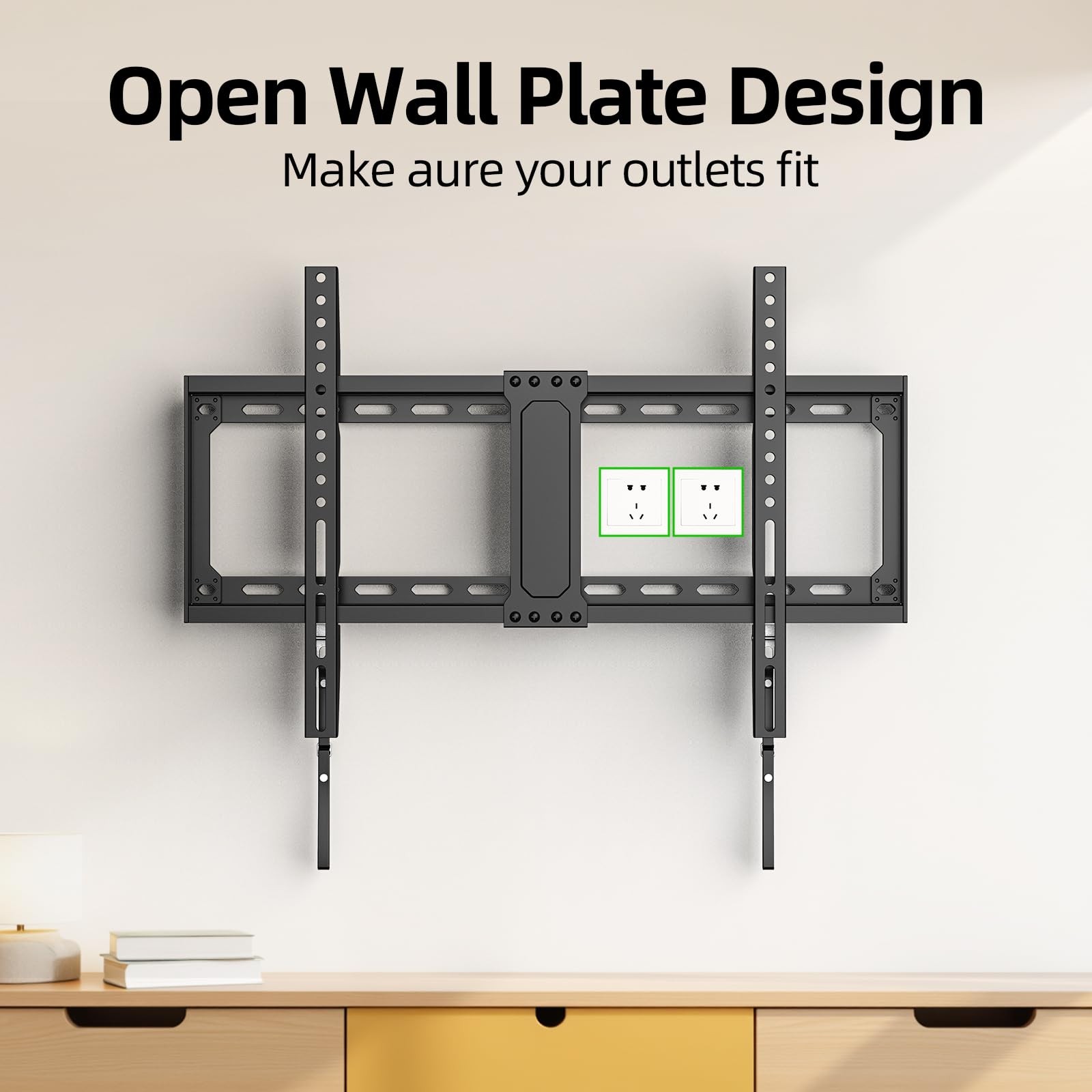 Tv Wall Mountlow Profile Tv Mount For Most 4286 Inch Flat Screen Televisionsmax