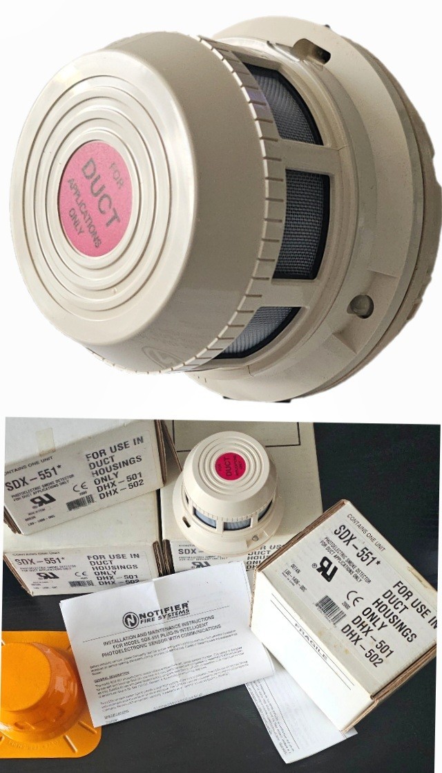 Notifier SDX-551* Intelligent Photoelectric Duct Detector