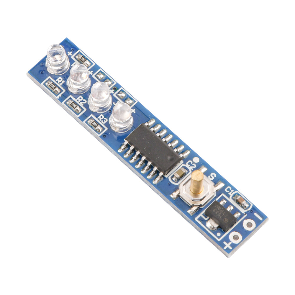Single 18650 Lithium Battery Capacity Indicator LED Display Panel Power Board