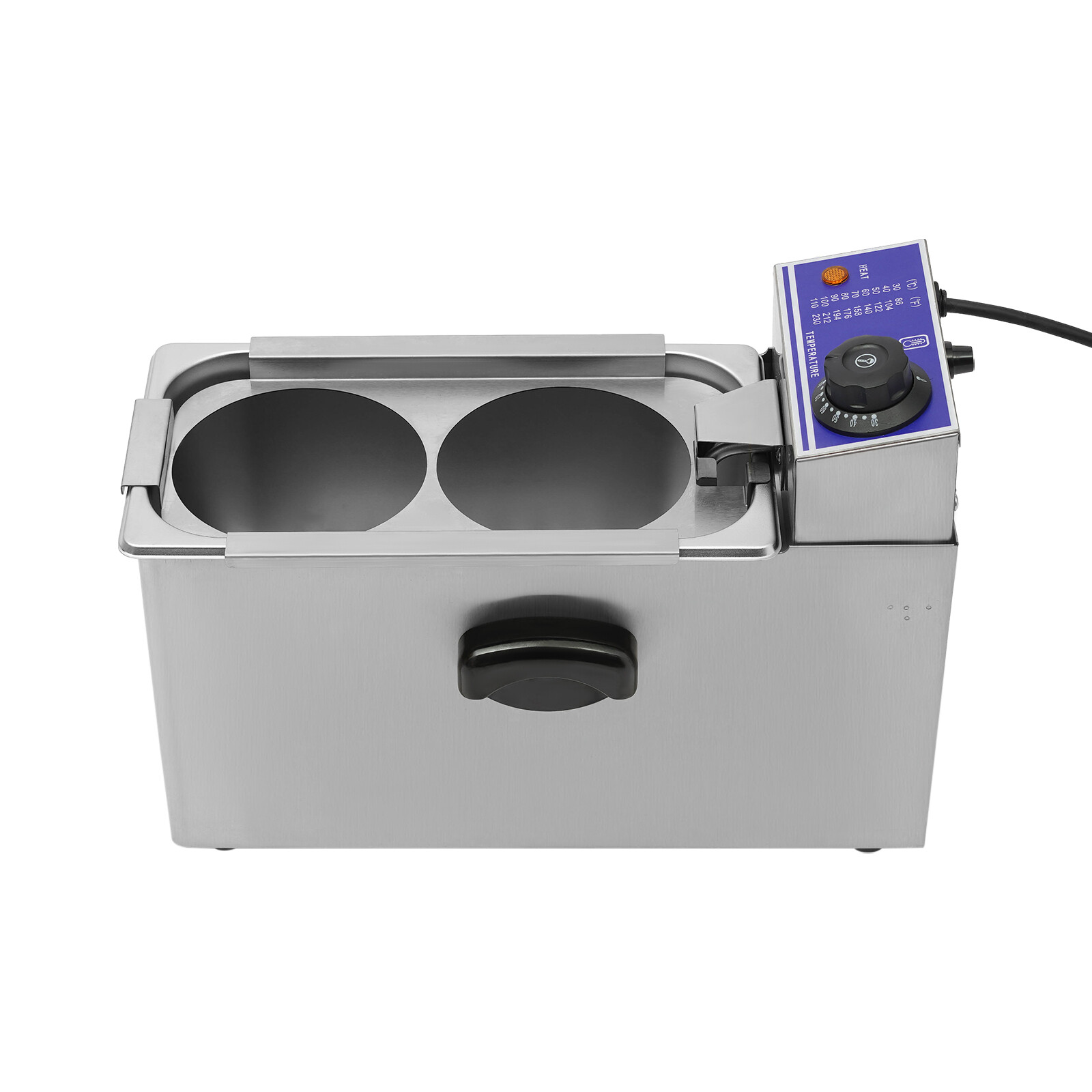 110V Commercial Electric Pasta Cooker 2 Holes Noodle Cooking Machine Pasta Maker