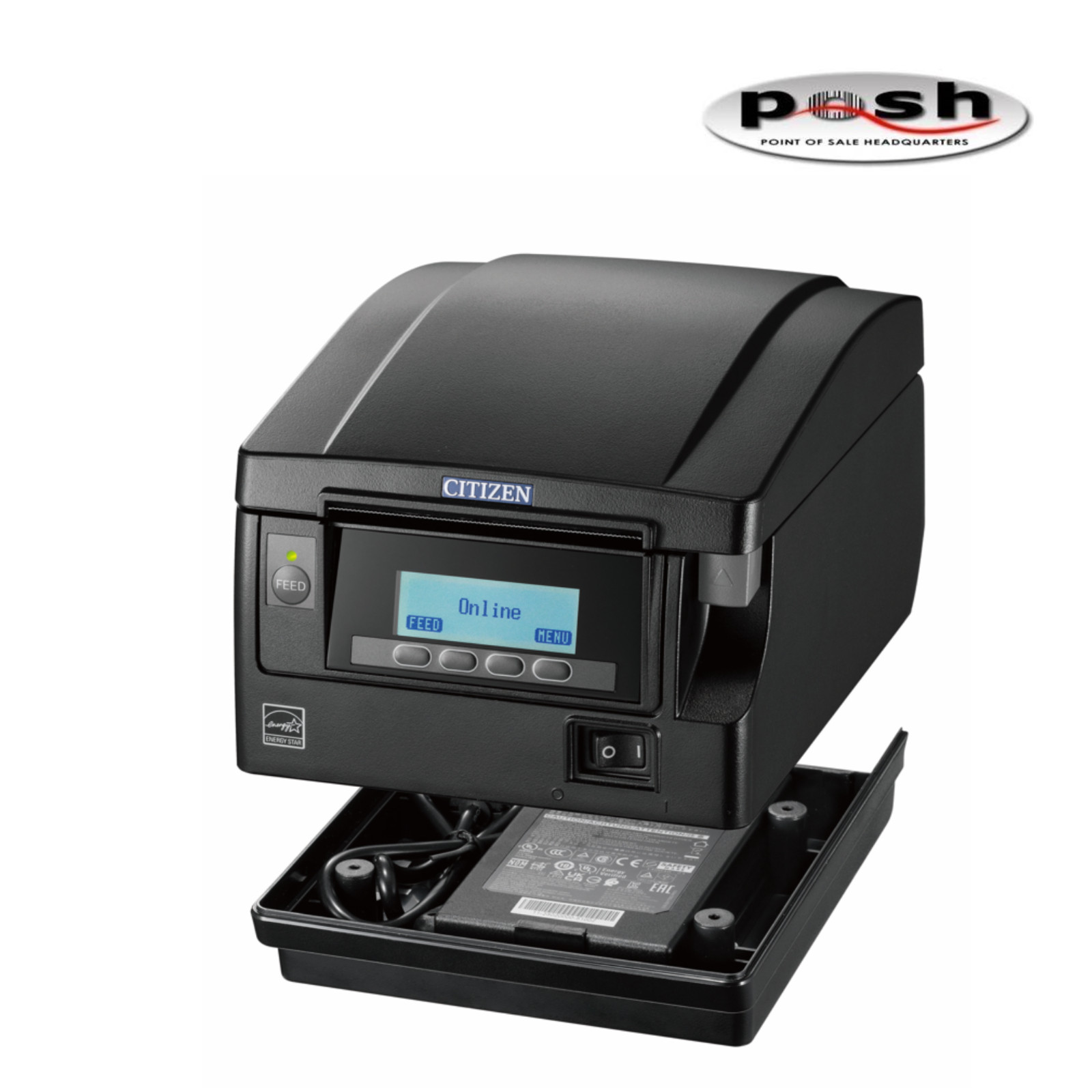 Citizen CT-S851III Thermal POS Receipt Printer Front Exit LAN USB