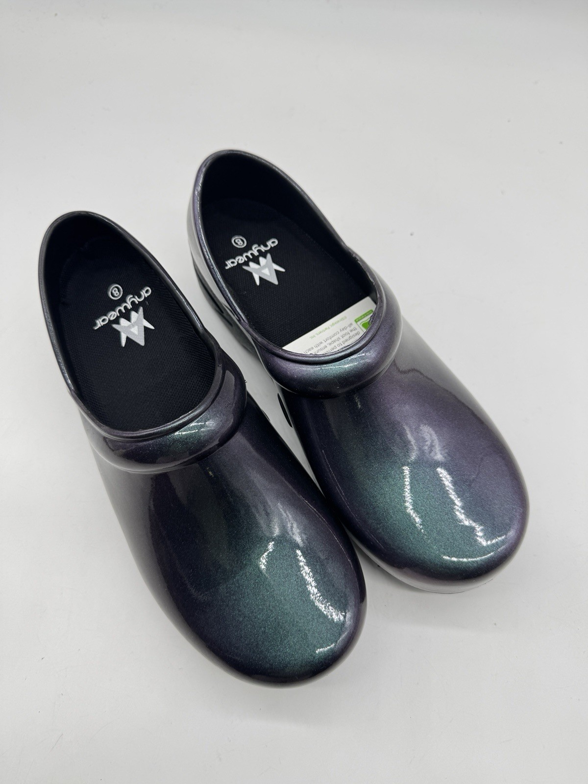 Anywear Unisex Anti Slip Closed Back EVA Nursing Clogs Shoes - Size W8 M6