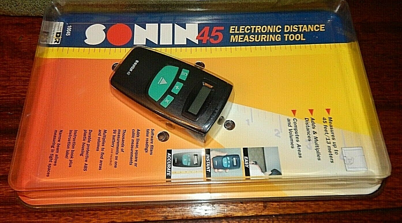 Sonin 45 Electronic Distance Measuring Tool. BRAND NEW, SEALED UNOPENED.