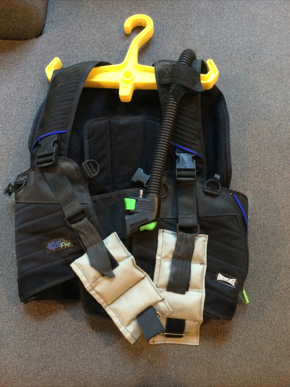 OCEANIC OCEAN SPORT BUOYANCY COMPENSATOR DIVE DIVING VEST Made In USA SIZE M-L