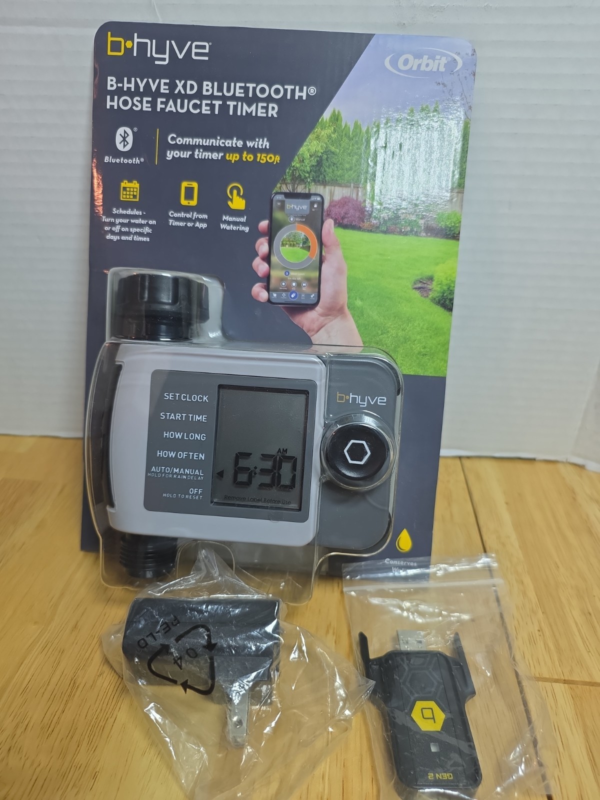 Orbit B-Hyve XD Bluetooth Hose Faucet Timer And Wi Fi Hub brand New #FC4