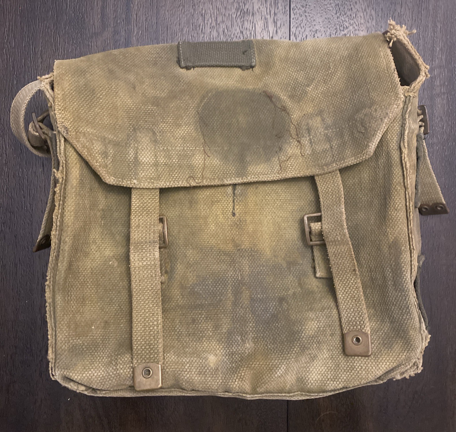 Army WWII 1941 Military Surplus Field Gear Bag by B.S. LTD