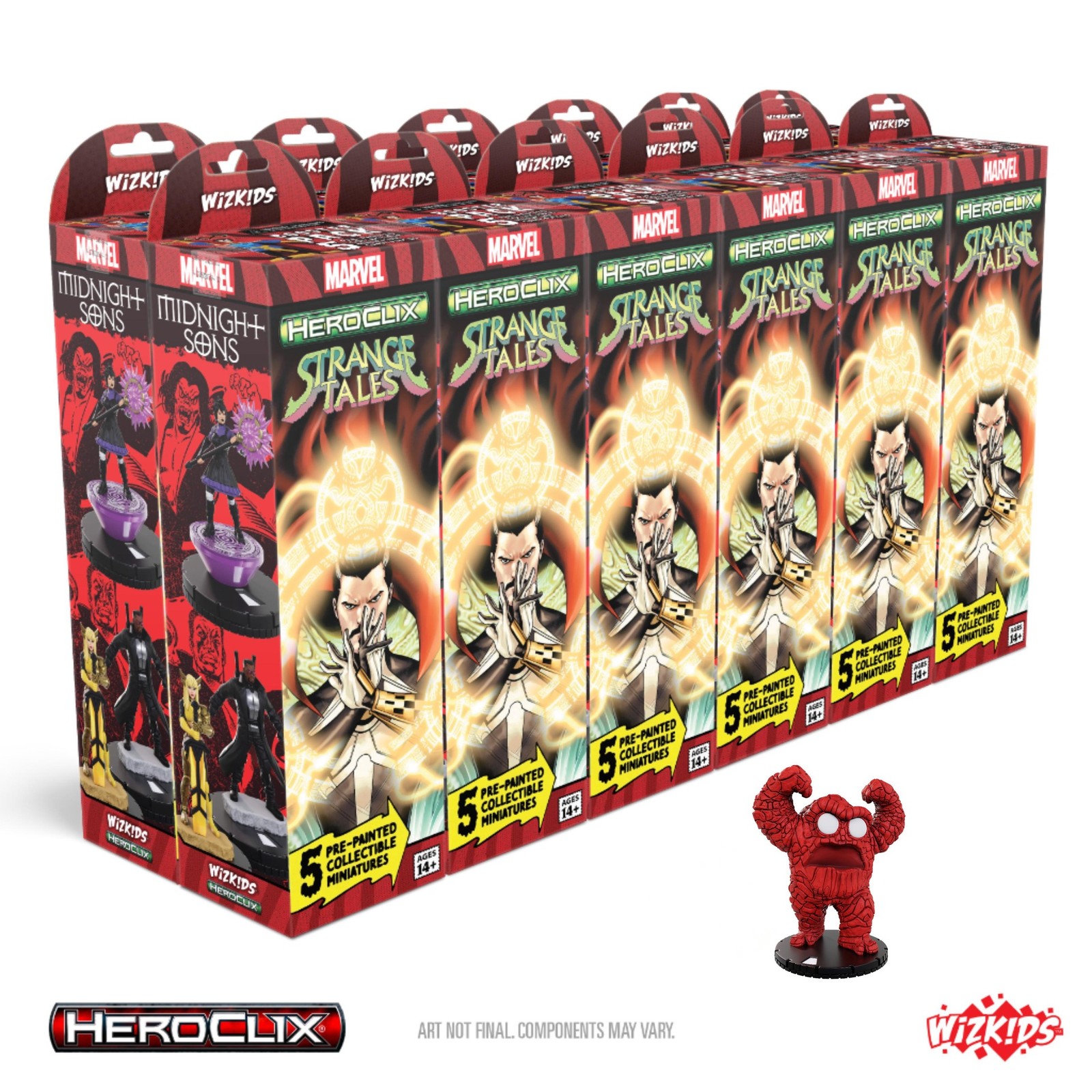 Marvel HeroClix: Strange Tales Booster Brick (12 Boosters)