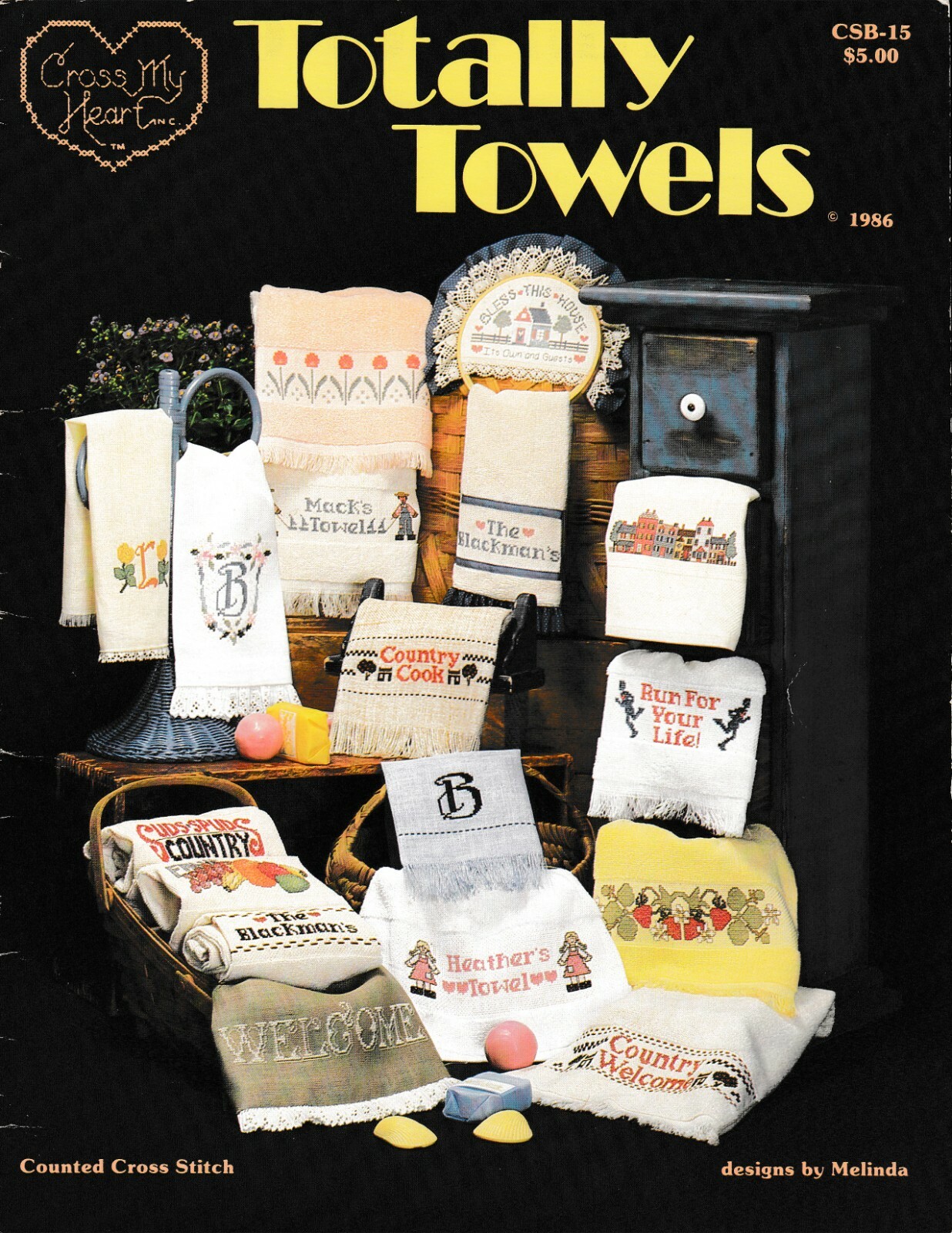 Totally Towels Cross Stitch | Cross My Heart CSB-15